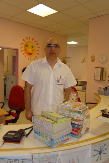2011 - Nemocnice v Třinci dostala knihy pro děti